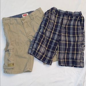 Lot of TWO boys size 7 shorts in great condition!